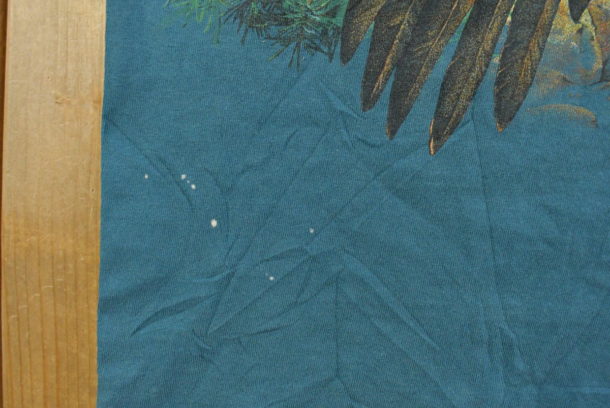 Vintage 1990s Bald Eagle Nature Graphic T-Shirt Men's XL Men's Large from propervintagecanada