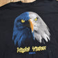 Vintage 1990s Bald Eagle Night Vision Outdoor Life Long Sleeve Graphic T-Shirt Men's XL from propervintagecanada