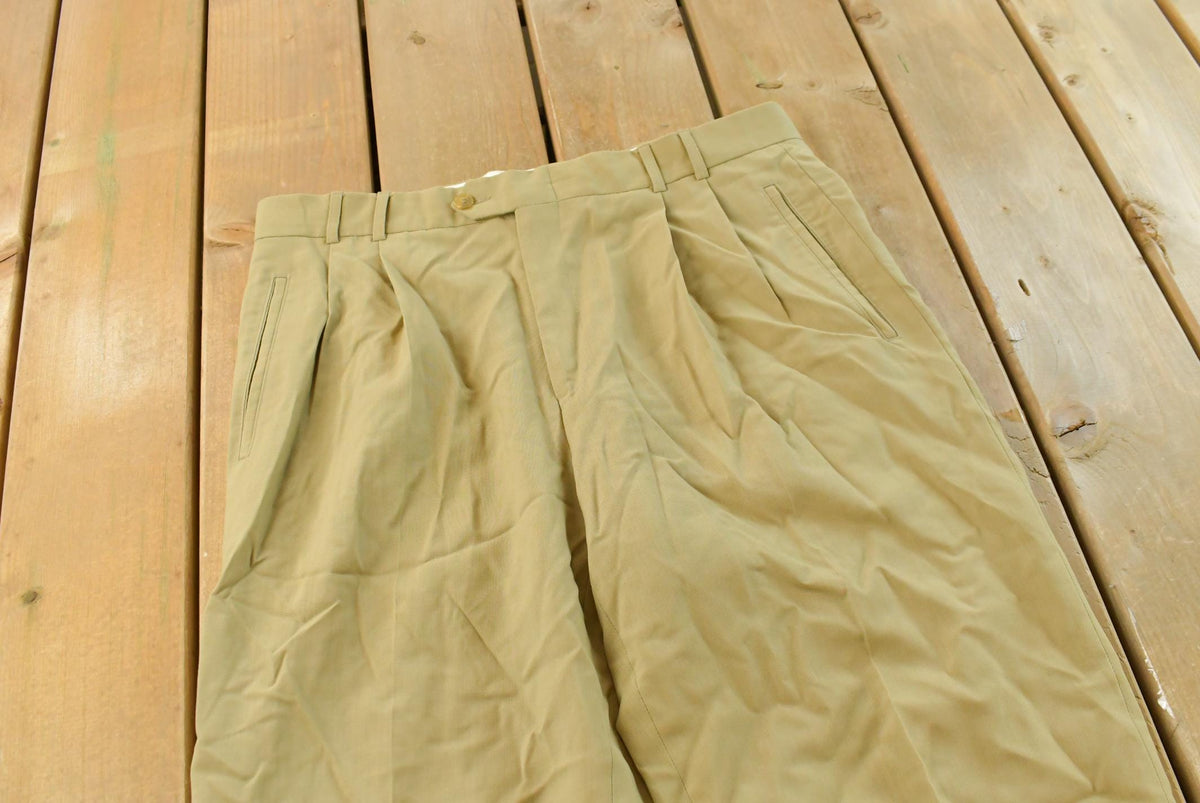 Vintage 1990s Ballin Dress Trousers Men's 33 x 28.5 from propervintagecanada