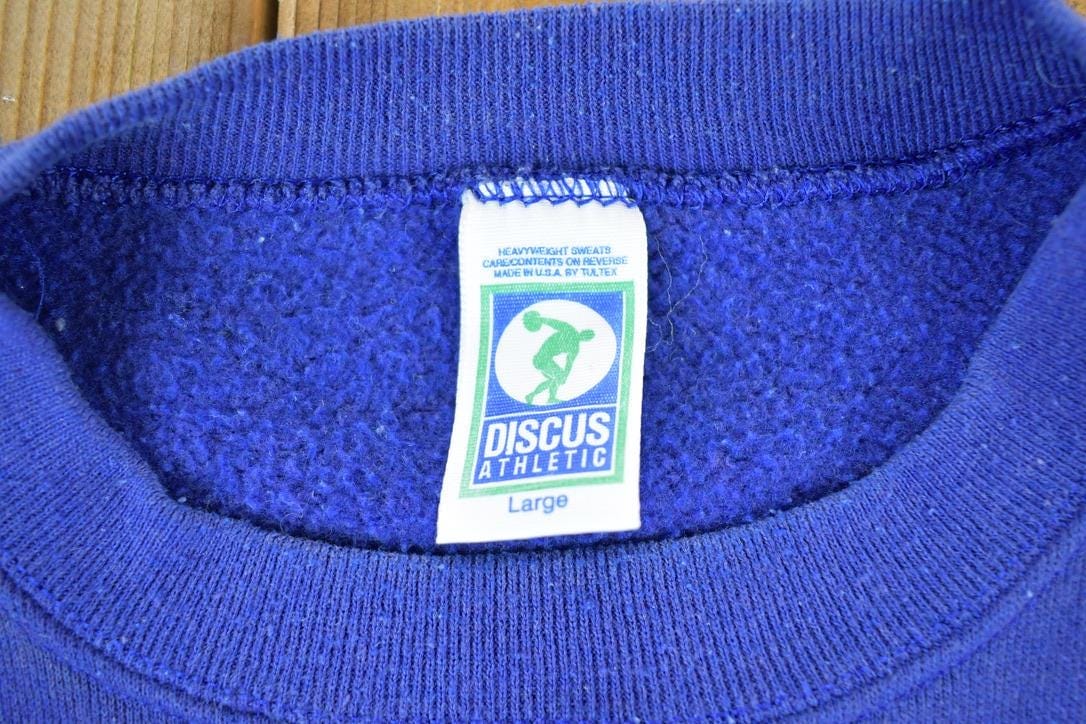 Vintage 1990s Balmy Beach 50s Crewneck Sweatshirt Mens L from propervintagecanada