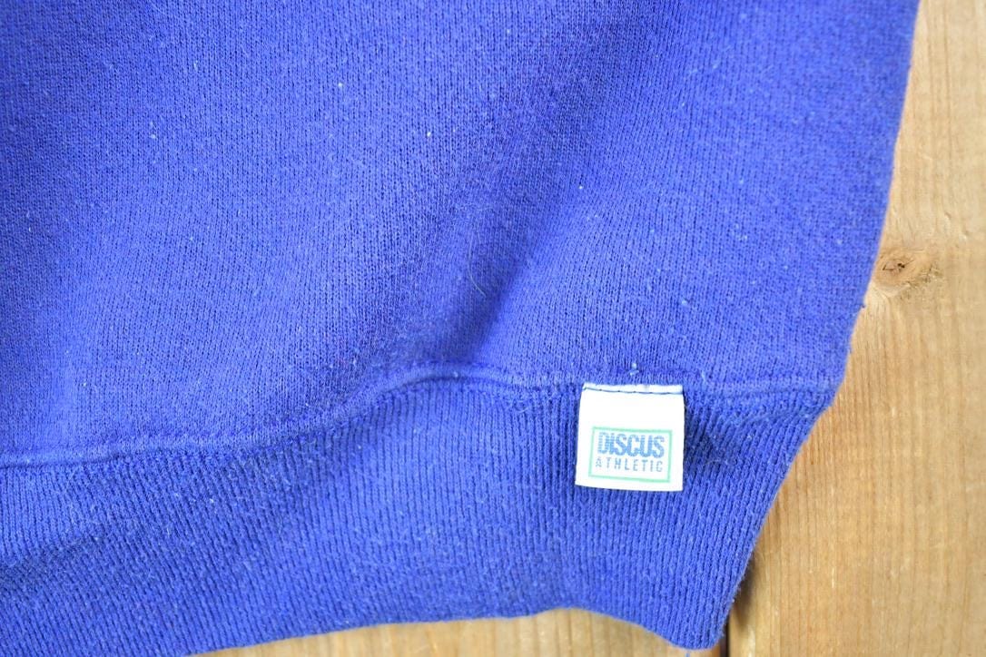 Vintage 1990s Balmy Beach 50s Crewneck Sweatshirt Mens L from propervintagecanada