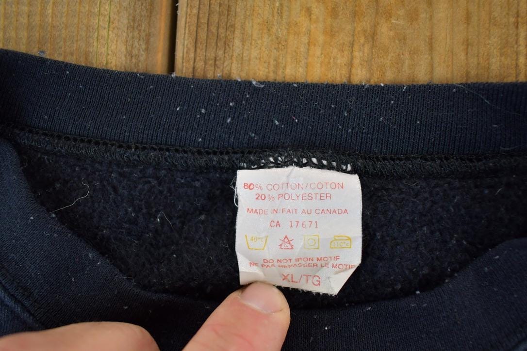 Vintage 1990s Balmy Beach 50s Crewneck Sweatshirt Mens M from propervintagecanada