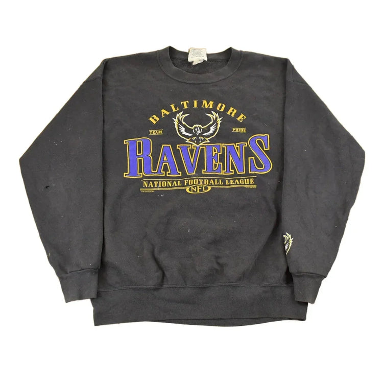 Vintage 1990s Baltimore Ravens NFL Crewneck Sweatshirt Mens Large from propervintagecanada
