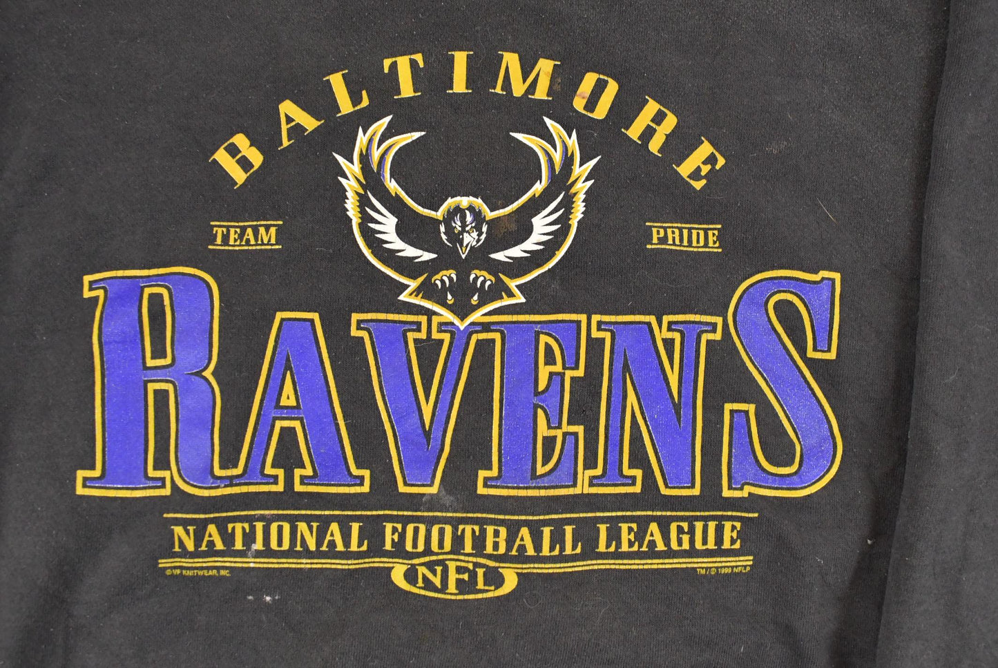 Vintage 1990s Baltimore Ravens NFL Crewneck Sweatshirt Mens Large from propervintagecanada