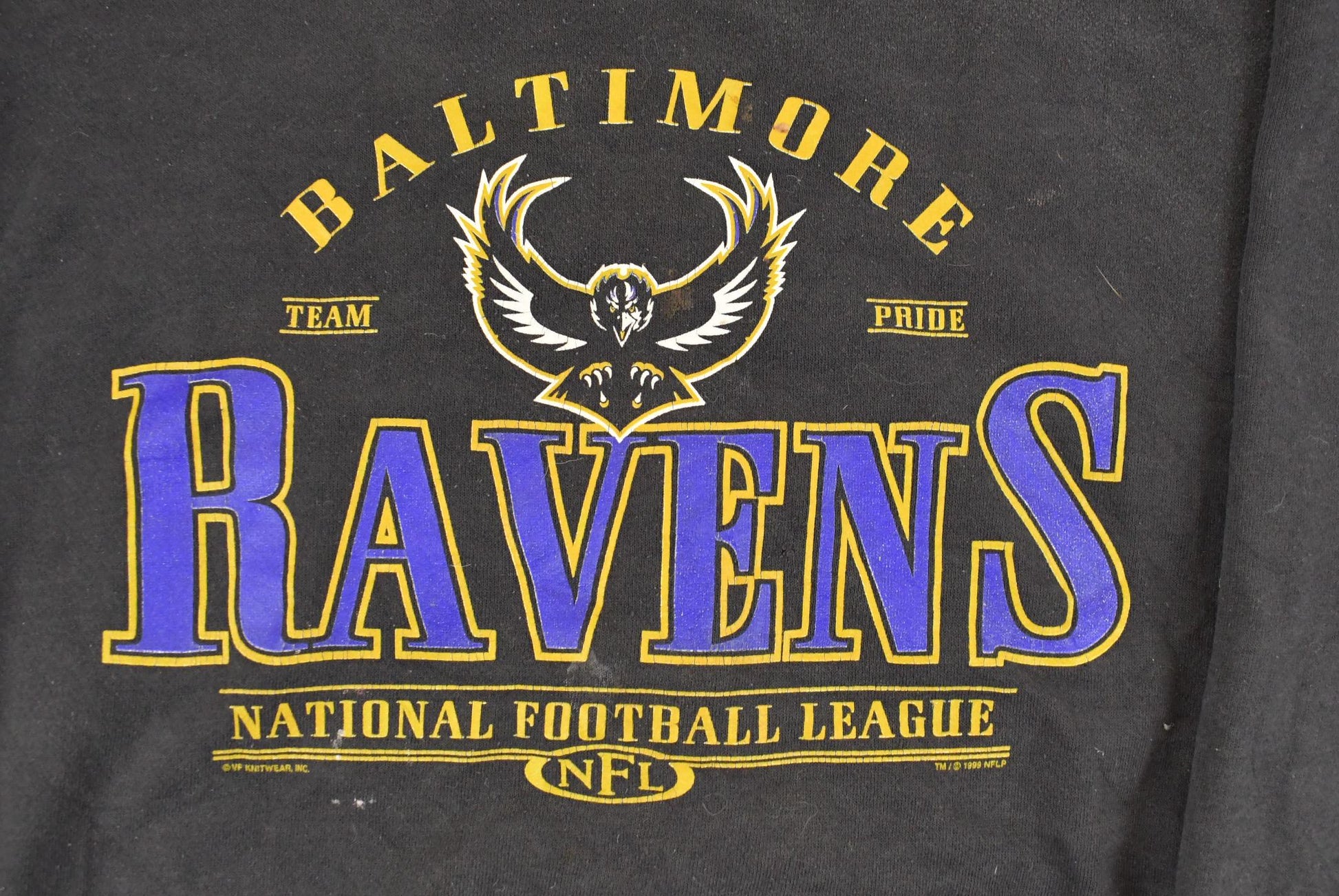 Vintage 1990s Baltimore Ravens NFL Crewneck Sweatshirt Mens Large from propervintagecanada