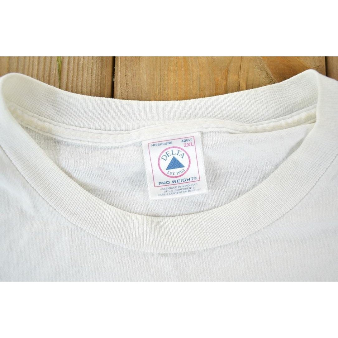 Vintage 1990s Baltimore Ravens Super Bowl NFL Graphic T-Shirt Men's 2XL