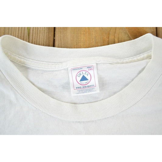 Vintage 1990s Baltimore Ravens Super Bowl NFL Graphic T-Shirt Men's 2XL