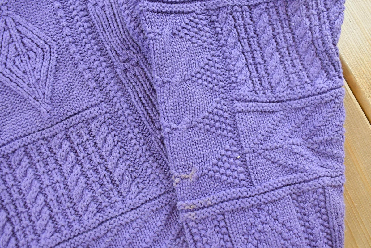 Vintage 1990s Banana Republic Cotton Textured Knit Sweater Men's S from propervintagecanada