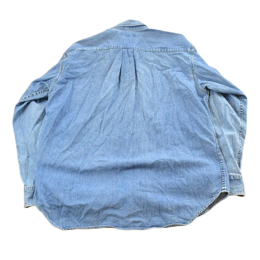 Vintage 1990s Banana Republic Denim Button Up Shirt Men's Medium from propervintagecanada