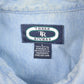 Vintage 1990s Band Aid Brand Denim Button Up Shirt Men's XL from propervintagecanada