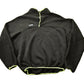 Vintage 1990s Banff Designs Reversible Quarter Zip Fleece Sweater Men's Medium from propervintagecanada