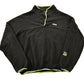 Vintage 1990s Banff Designs Reversible Quarter Zip Fleece Sweater Men's Medium from propervintagecanada