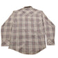 Vintage 1990s Bar B Western Wear Plaid Flannel Button Up Shirt Men's Large from propervintagecanada