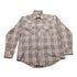 Vintage 1990s Bar B Western Wear Plaid Flannel Button Up Shirt Men&
