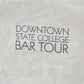Vintage 1990s Bar Tour Downtown State University Collegiate College Bar Tour T-Shirt Men's XL from propervintagecanada