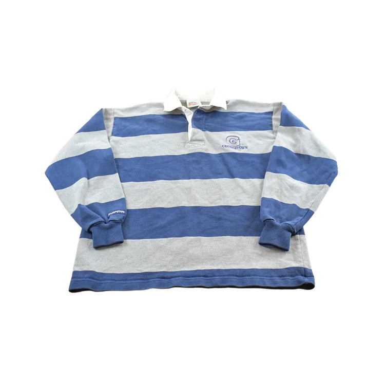 Vintage 1990s Barbarian Georgetown University Rugby Shirt Mens L from propervintagecanada