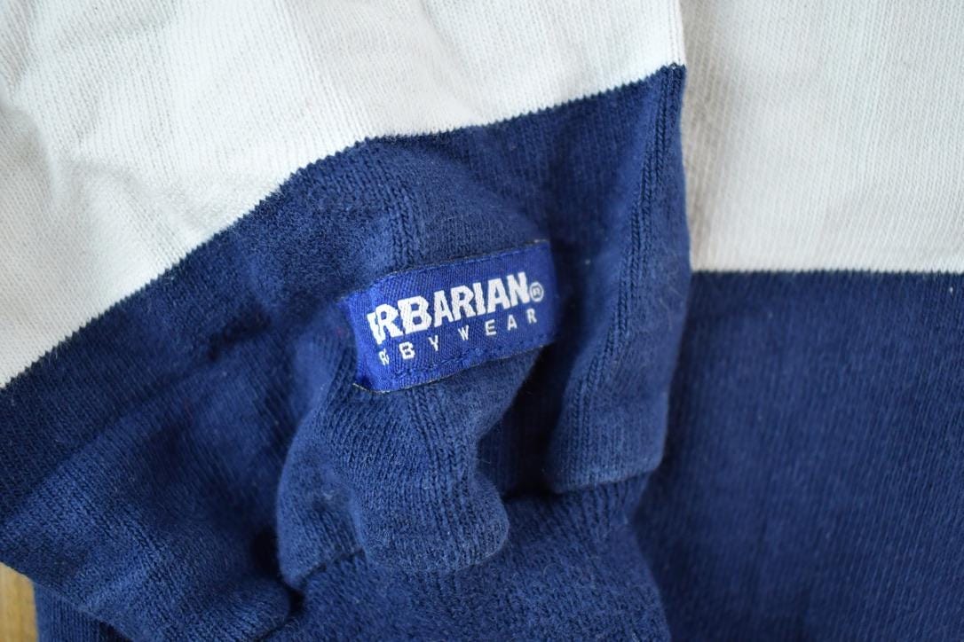 Vintage 1990s Barbarian UA Rugby Button Up Shirt from propervintagecanada