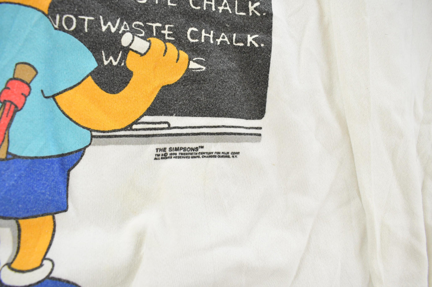 Vintage 1990s Bart Simpson Graphic Crewneck Sweatshirt Men's Medium / 90s Crewneck / Made In USA / Raglan Sweater / TV Cartoon Promo from propervintagecanada