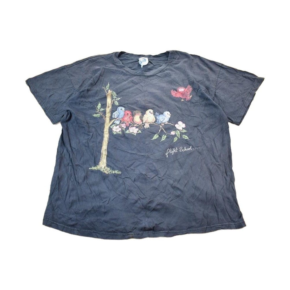 Vintage 1990s Basic Birdy Graphic T-Shirt Men's Large from propervintagecanada