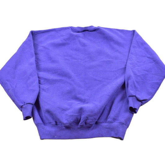 Vintage 1990s Basic Crewneck Sweatshirt Men's XL from propervintagecanada