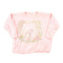 Vintage 1990s Basic Editions Chunky Knit Cute Kitties Screen Printed Crewneck Sweatshirt Women&