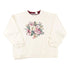 Vintage 1990s Basic Editions Floral Graphic Print Double Collar Crewneck Sweatshirt Womens L from propervintagecanada