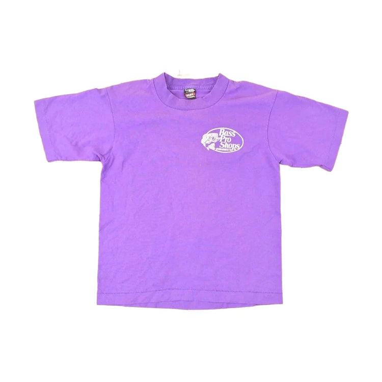 Vintage 1990s Bass Pro Shops Souvenir Travel T-Shirt Youth L / Destination Shirt / 90s Single Stitch Graphic Tee / Made in USA from propervintagecanada