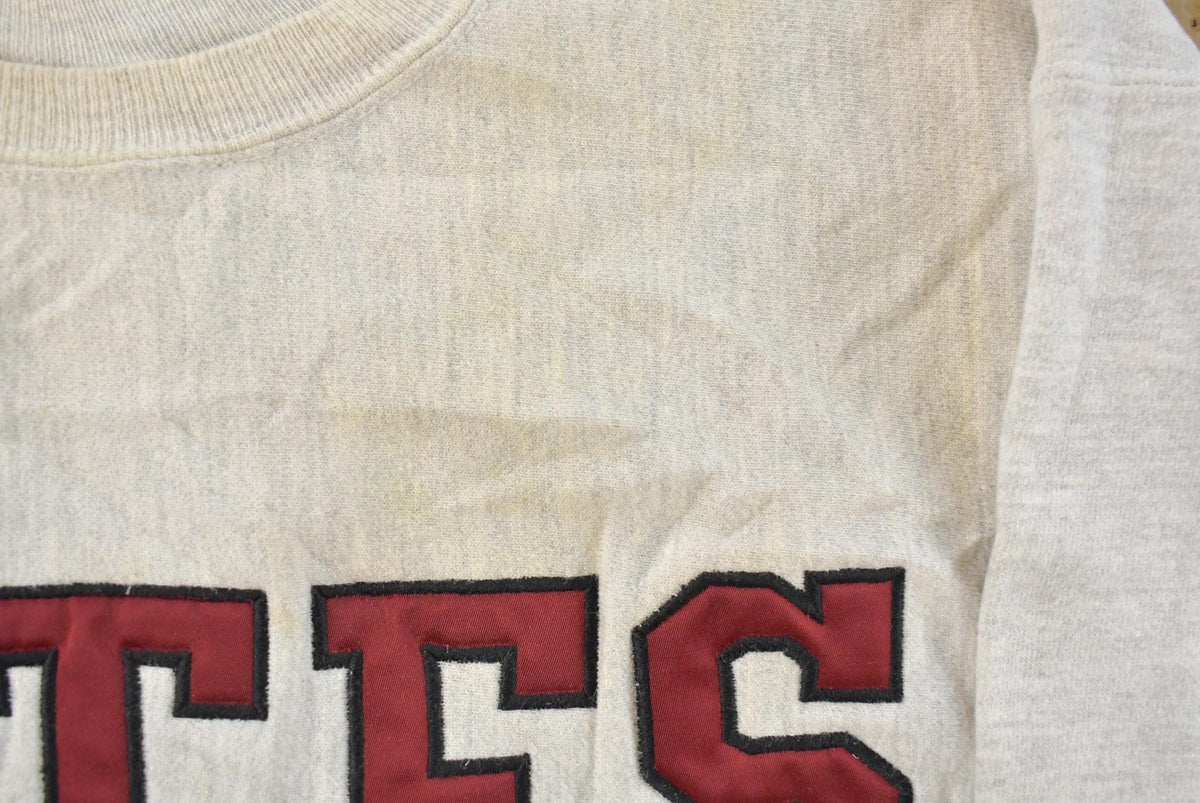 Vintage 1990s Bates College Collegiate Crewneck Sweatshirt Men's Large from propervintagecanada