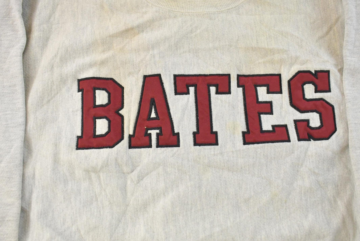 Vintage 1990s Bates College Collegiate Crewneck Sweatshirt Men's Large from propervintagecanada
