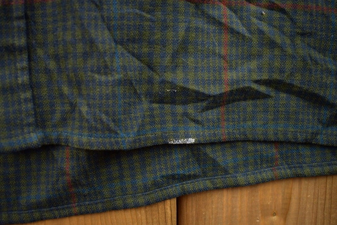 Vintage 1990s Bay Area Traders Plaid Flannel Button Up Shirt Men's XL from propervintagecanada