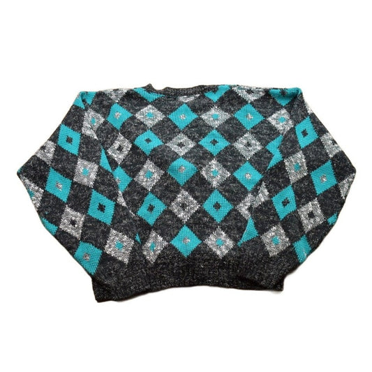 Vintage 1990s Bay Waters Knitted Cardigan Sweater Men's Small from propervintagecanada