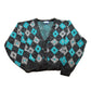 Vintage 1990s Bay Waters Knitted Cardigan Sweater Men's Small from propervintagecanada