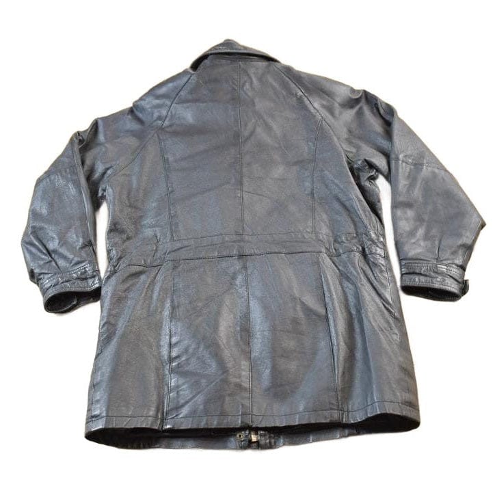 Vintage 1990s BB Dakota Genuine Leather Western Jacket Men's Medium from propervintagecanada