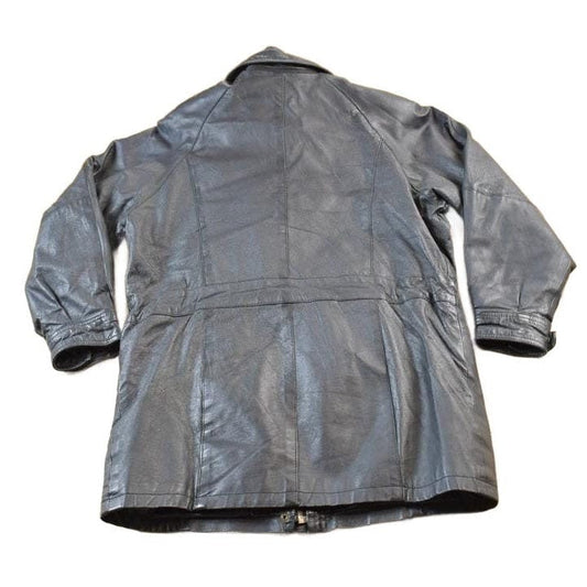 Vintage 1990s BB Dakota Genuine Leather Western Jacket Men's Medium from propervintagecanada