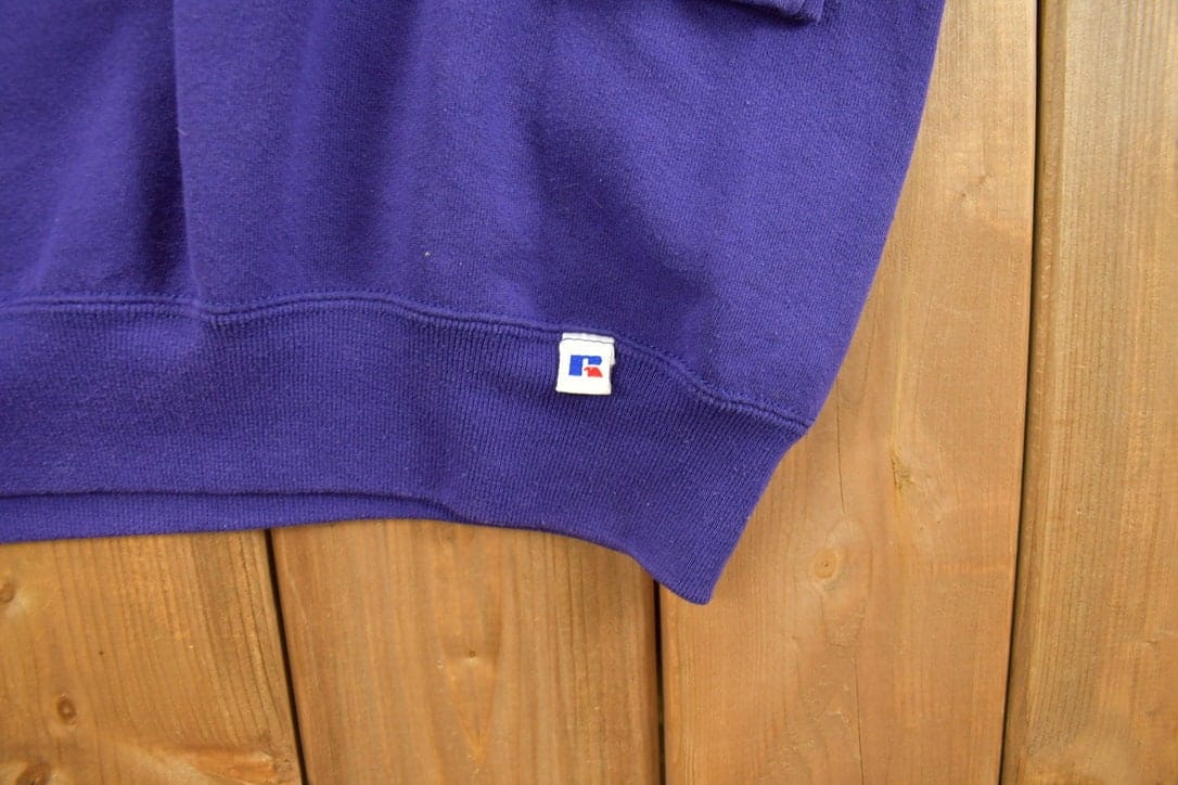 Vintage 1990s BC Central Colligate Athletic Russell Crewneck Sweatshirt Men's 2XL from propervintagecanada