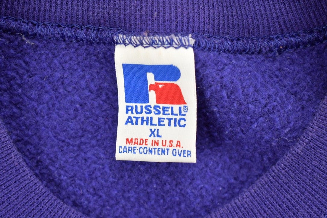 Vintage 1990s BC Central Colligate Athletic Russell Crewneck Sweatshirt Men's XL from propervintagecanada