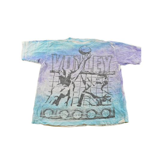Vintage 1990s Beach Volleyball All Over Print Graphic T-Shirt Men's M from propervintagecanada