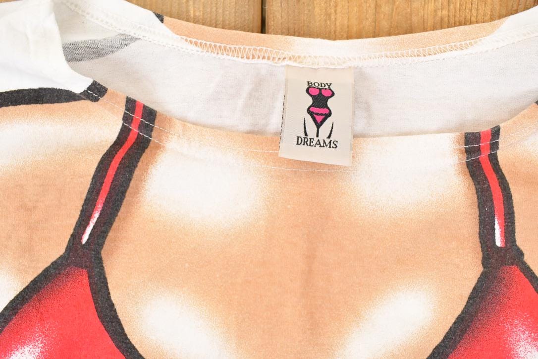 Vintage 1990s Beachbody Souvenir Beach Vacation T-Shirt Women's L from propervintagecanada