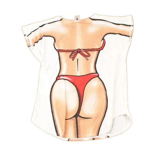 Vintage 1990s Beachbody Souvenir Beach Vacation T-Shirt Women's L from propervintagecanada