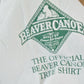 Vintage 1990s Beaver Canoe Trees Are For Living Graphic T-Shirt Men's Large from propervintagecanada
