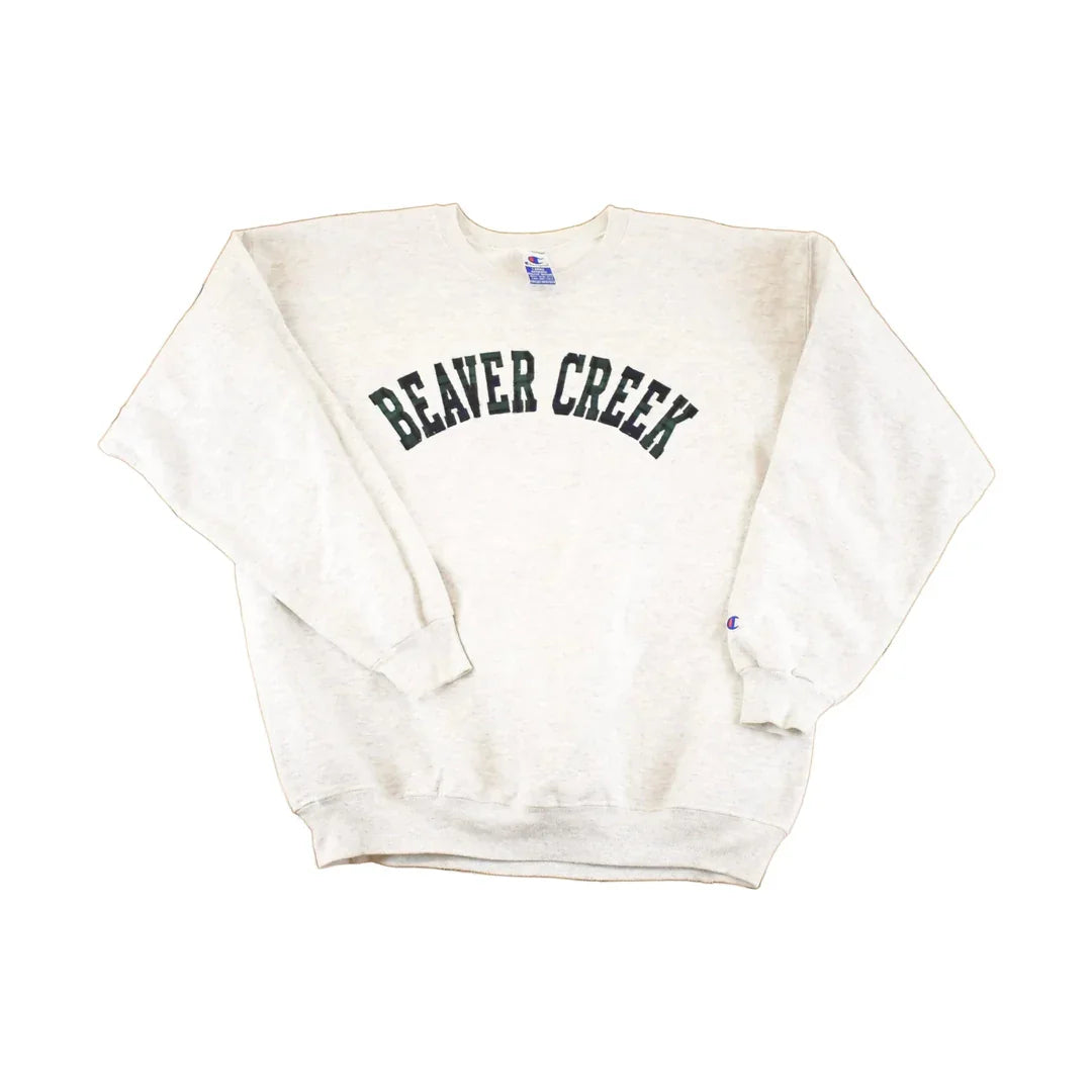 Vintage 1990s Beaver Creek Champion Crewneck Sweatshirt Men's XL from propervintagecanada