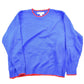 Vintage 1990s Bedford Fair Blue Knit Crewneck Sweater Women's L from propervintagecanada