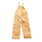 Vintage 1990s Beige Carhartt Double Knee Canvas Overalls Men's 34 x 30 from propervintagecanada