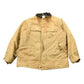 Vintage 1990s Beige Carhartt Work Jacket Men's 2XL from propervintagecanada