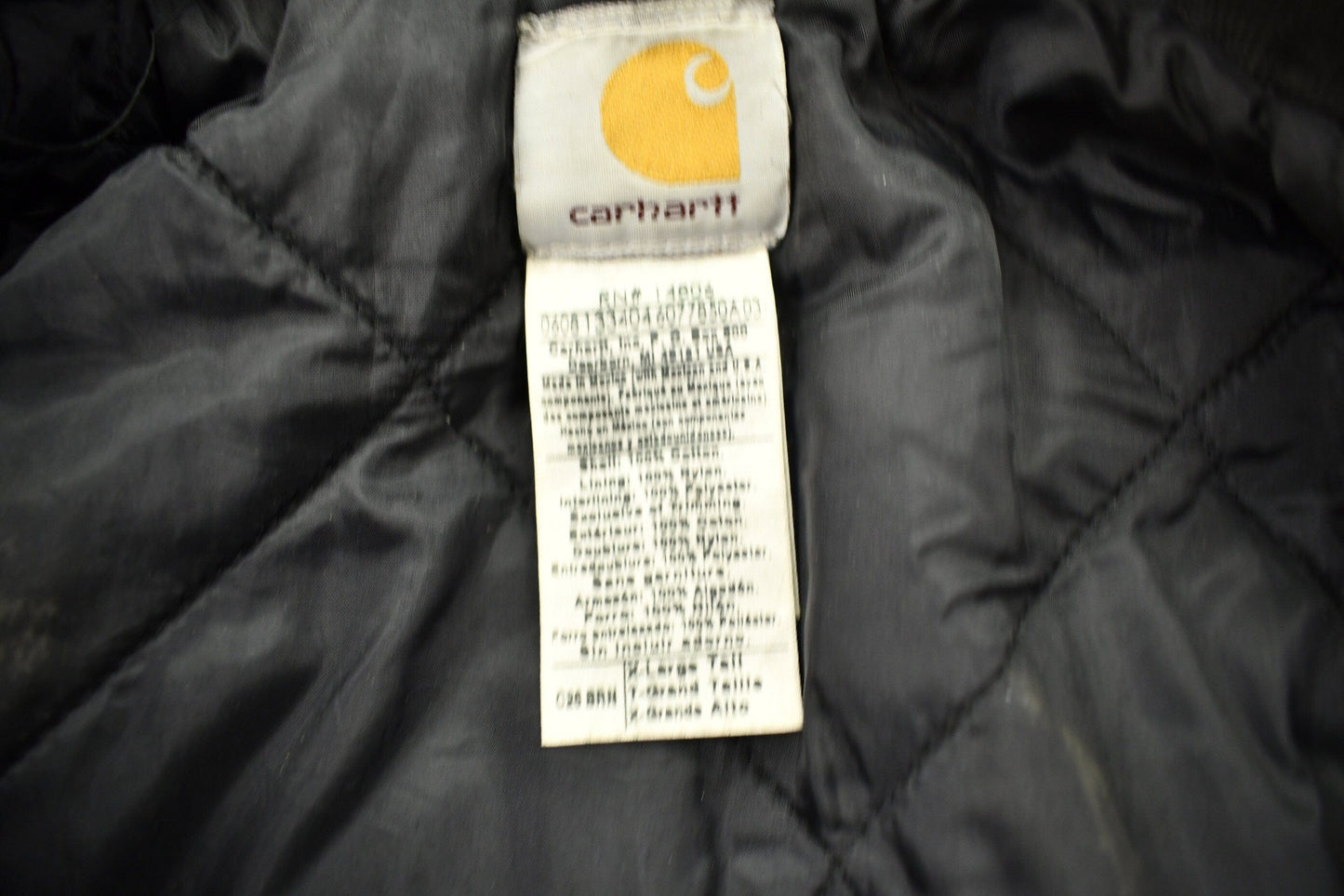 Vintage 1990s Beige Carhartt Work Jacket Men's 2XL from propervintagecanada