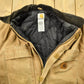 Vintage 1990s Beige Carhartt Work Jacket Men's 2XL from propervintagecanada