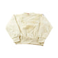 Vintage 1990s Beige Embroidered Reebok Shoulder Mini Logo Crewneck Sweatshirt Men's S from propervintagecanada