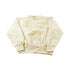 Vintage 1990s Beige Embroidered Reebok Shoulder Mini Logo Crewneck Sweatshirt Men&