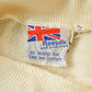 Vintage 1990s Beige Embroidered Reebok Shoulder Mini Logo Crewneck Sweatshirt Men's S from propervintagecanada