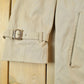 Vintage 1990s Beige Trench Coat Men's Medium from propervintagecanada